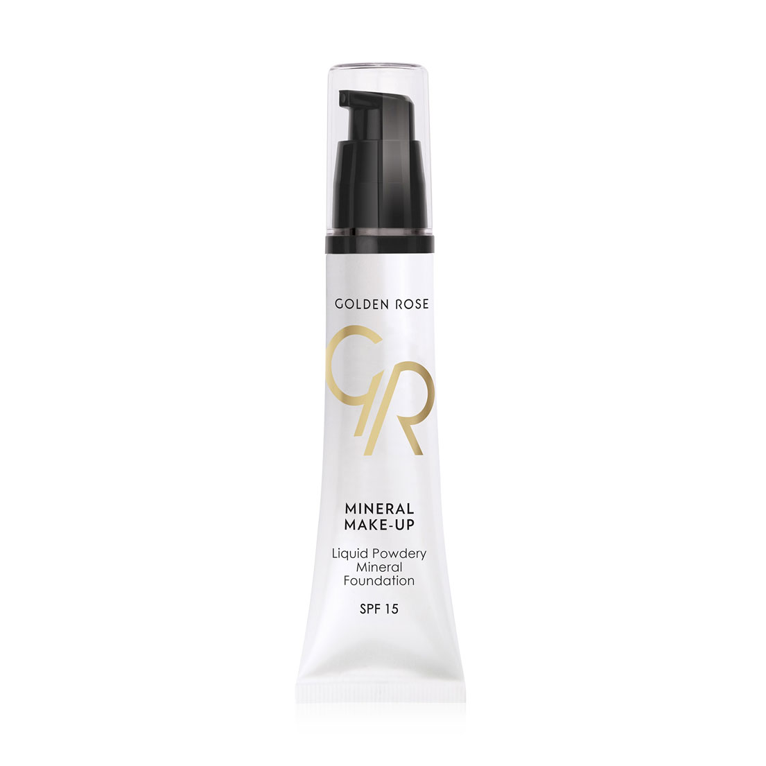 Тональний крем для обличчя Golden Rose Liquid Powdery Mineral Foundation SPF 15, 07, 35 мл